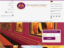 Tablet Screenshot of golden-chariot.com